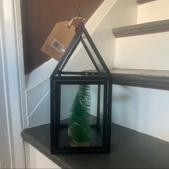 Rae Dunn DECK THE HALLS Fairy Light Lantern - Picture 4 of 9